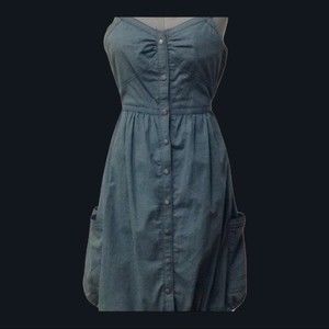 Zac Posen for Target Strap Dress with Pockets in teal color Size Small